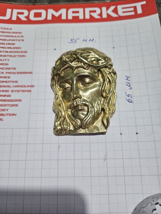 Исус Христос Месинг Бюст