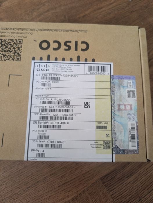 Modul qsfp-100g-sm-sr=