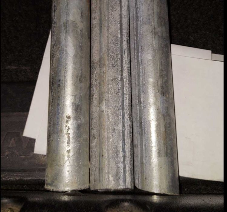 Поцинкована тръба за фитнес лост 2бр. 1.5м, ф 1" (цол)