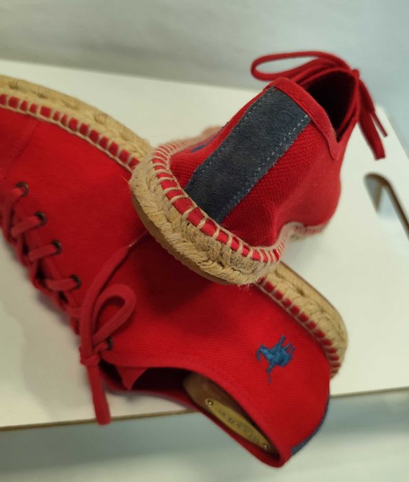 Pantofi sport casual 42 premium Peter Polo NOI material calitate superioara rosu