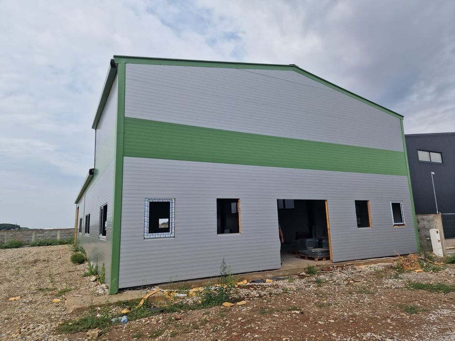 Vând hală metalică lucrăm fără avans