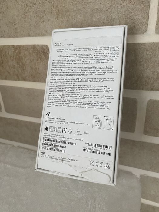 iPhone 15 128gb Новый