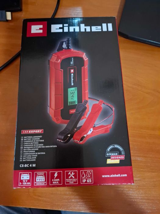 Зарядно устройство за акумулатор - Einhell - Чисто ново.