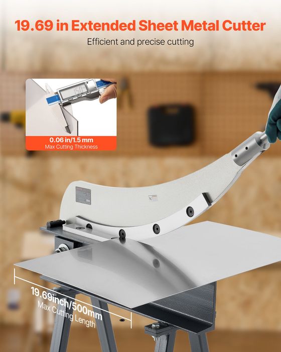 Ghilotina manuala taiere precisa 500mm metal PCB