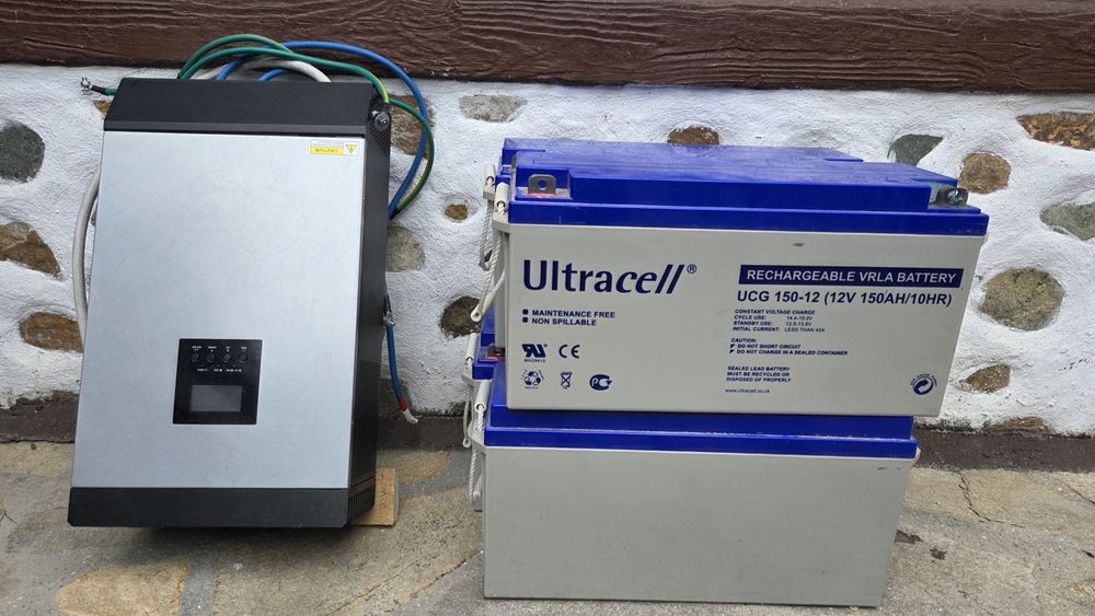 Хибриден Инвертор 5 кв + 4 батерии