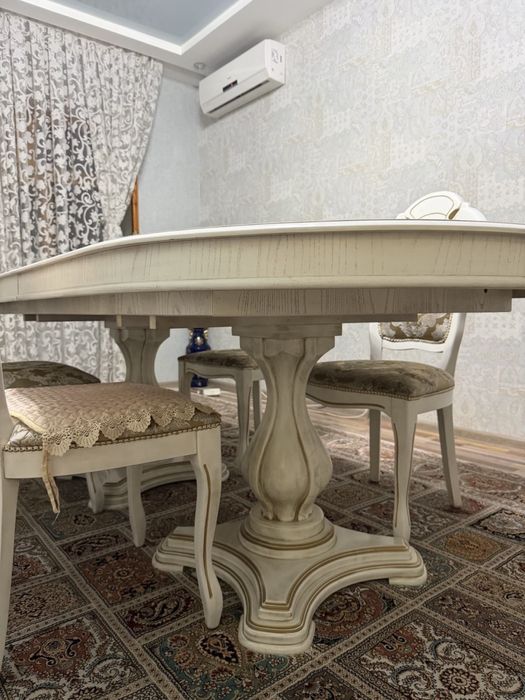 Стол со стульями(10 шт.)