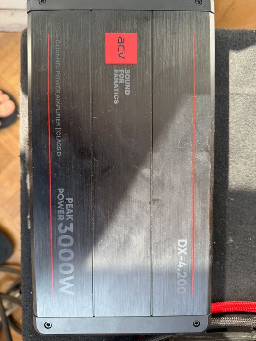 Самбуфер + усилитель и доп шнуры