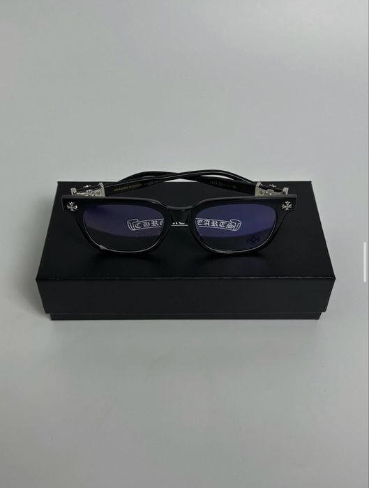 Очки Chrome Hearts Silver С коробкой