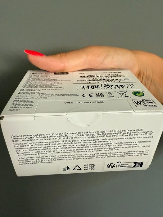 Безжични слушалки sony WF-C500