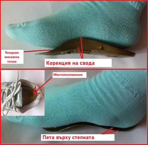 Ортопедични стелки № 43-44