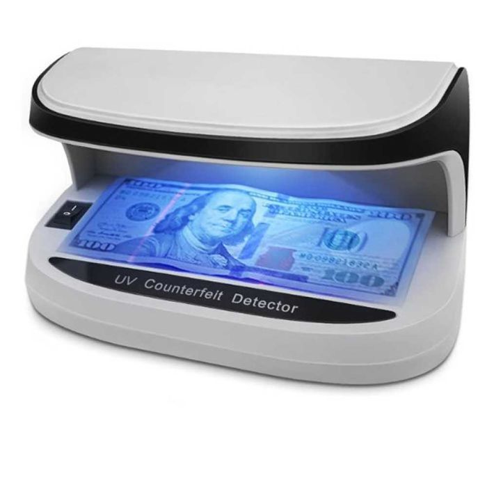 Детектор за фалшиви банкноти с UV LED светлина и акумулаторна батерия