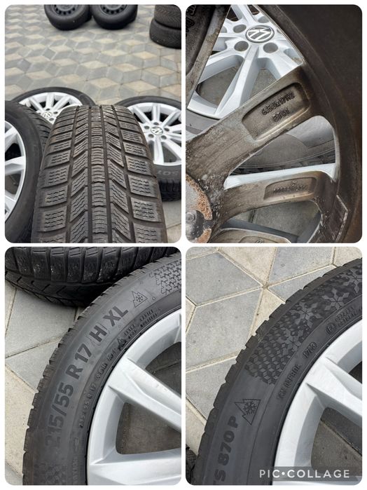 Jante Vw R-Line R17(5x112)Passat/Jetta/Touran/Sharan/Golf 5/6/7/8/Eos~