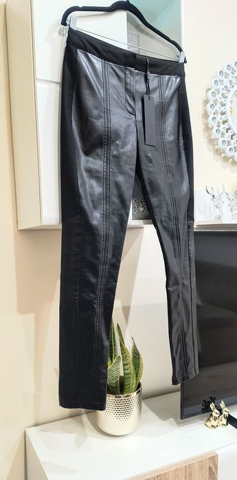 Черни зимни светлоотразителни маратонки с пух на платформа обувки