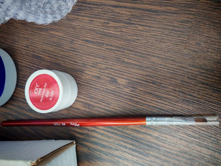 Set complet  manichiura lampa UV nou