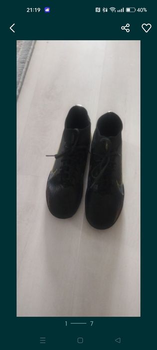 Футбольные бутсы  38р