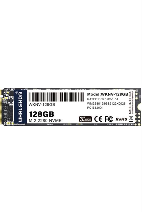 SSD M2 NVMe Whalecom 128GB