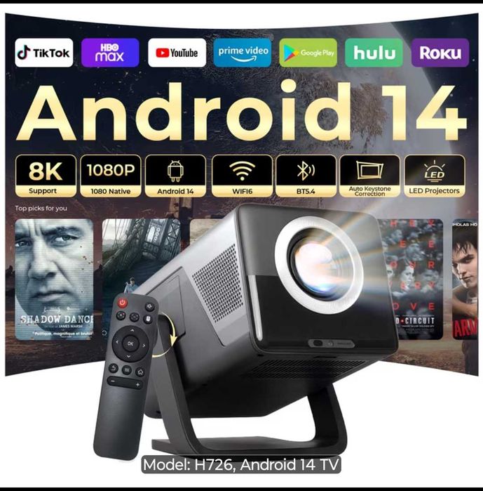 Projector 8k Android