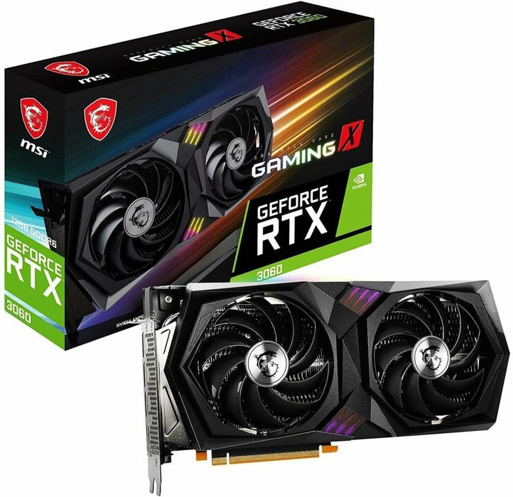 Видеокарта RTX 3060 MSI GAMING X 12G