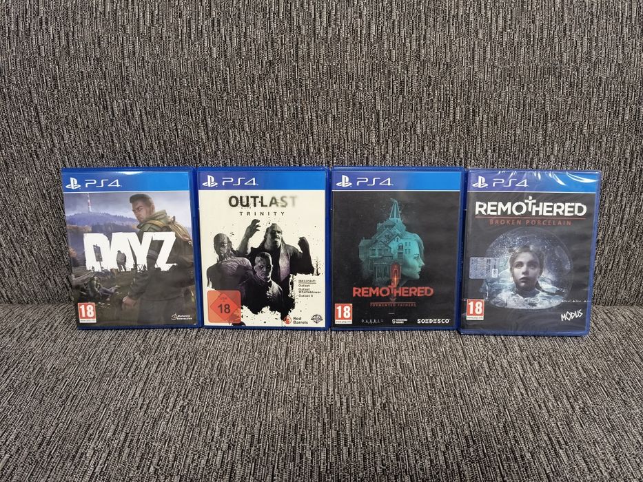 Remothered Broken Porcelain, Tormented, Outlast Trinity, Day Z ps4