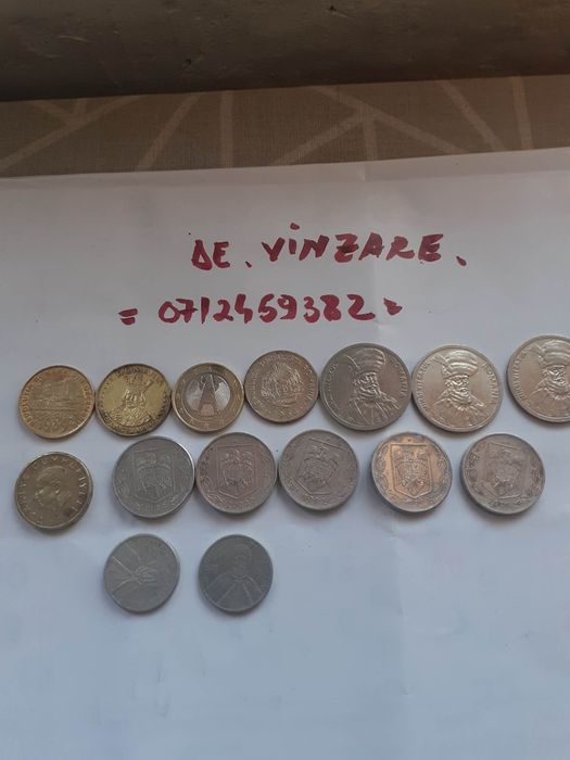 Monezi vechi de vanzare ! Euro, lei etc!