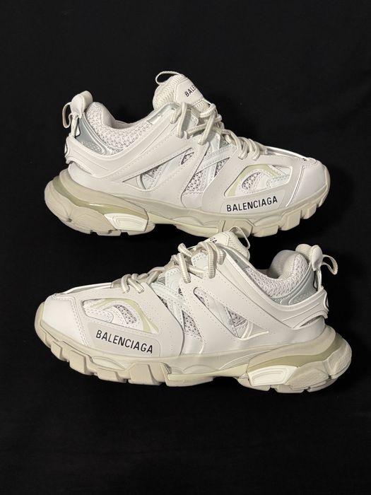 adidasi sneakers Balenciaga Track alb crem bej marime 36 37 38 39 oversize Isabel Marant Golden Goose Lanvin