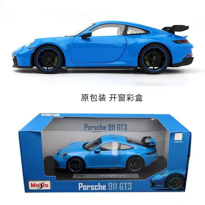 PORSCHE 911 GT3 1.18! Металлическая модель