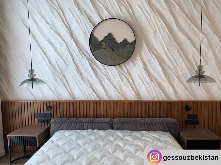 Гипсовая 3д панель Скала | 3д панели | декор | Skala 3d panel | oboy