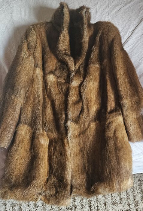 Haina de blana naturala vizon
