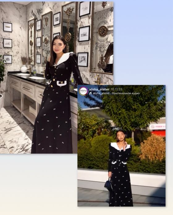 Продам черное платье от Alisha atelier