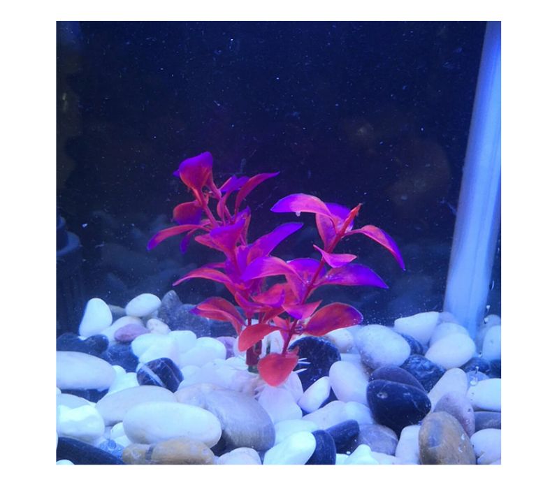 Plante artificiale decorative acvariu pesti, planta decor, 7 modele