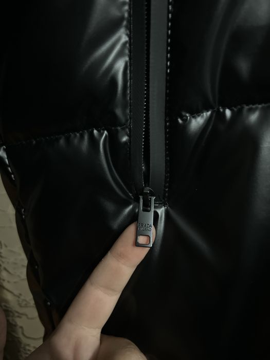 Geaca Prada Linea Rossa Nylon Puffer