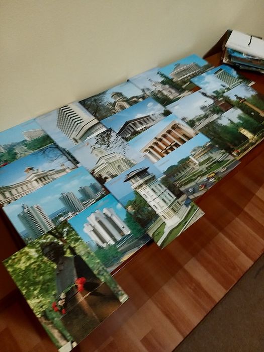 Cărți poștale URSS și Chișinău