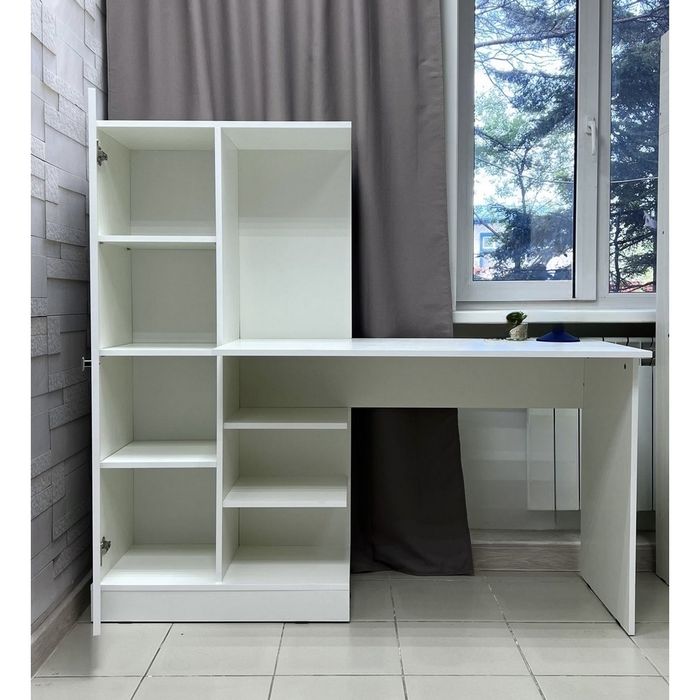 Шкаф-Стол белый. Компьютерный стол