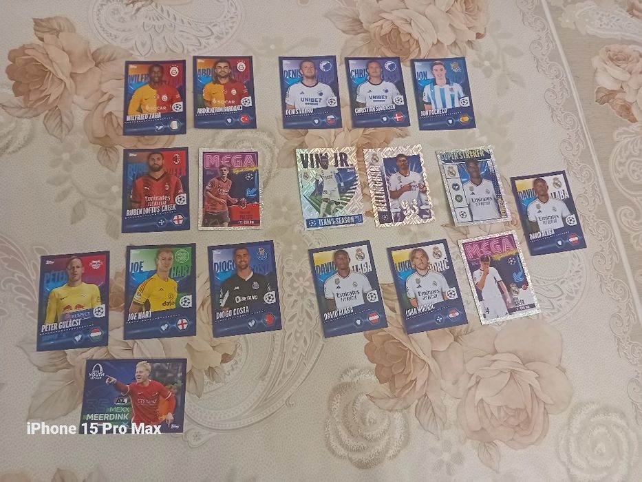 Оригинални стикери от Шампионска лига 2024!