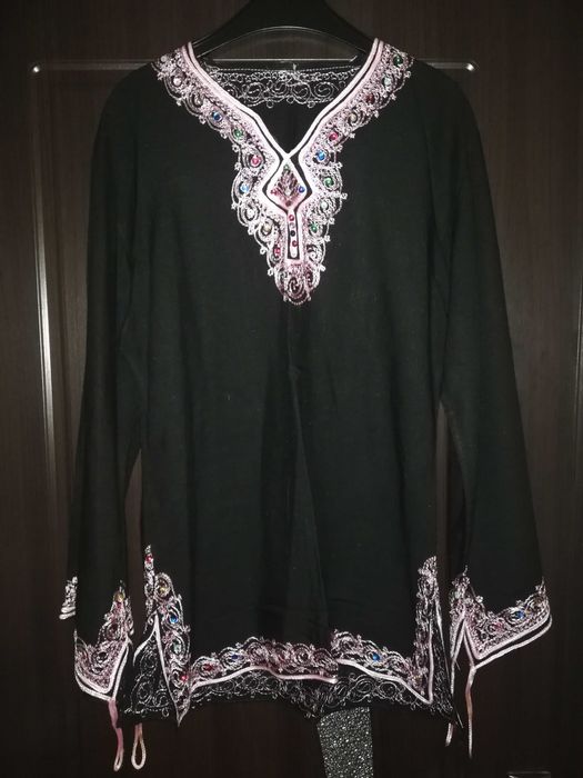 Ie neagră din bumbac