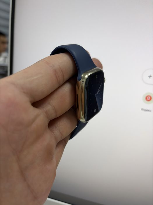 Apple watch series 7 41mm gold stainless steel