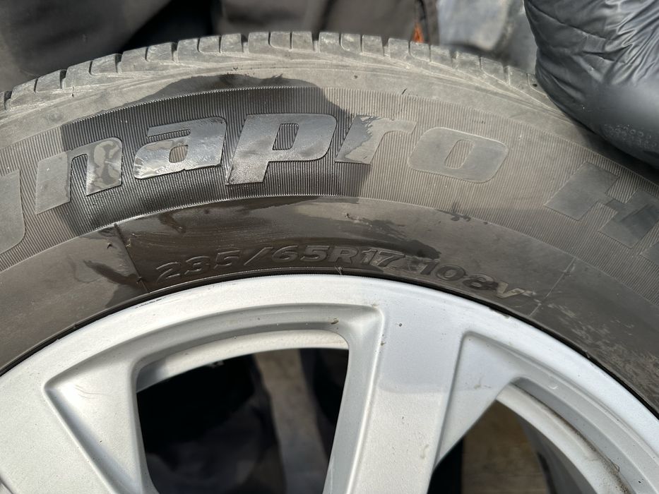 Jante Aluminiu R17 + anvelope M+S 2020