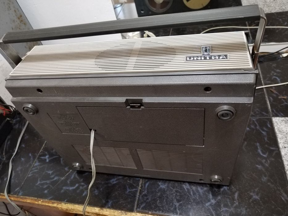Magnetofon Unitra zk140 pe lămpi