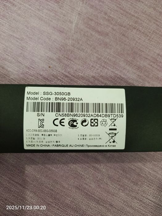 Продам 3D очки для телевизора Samsung