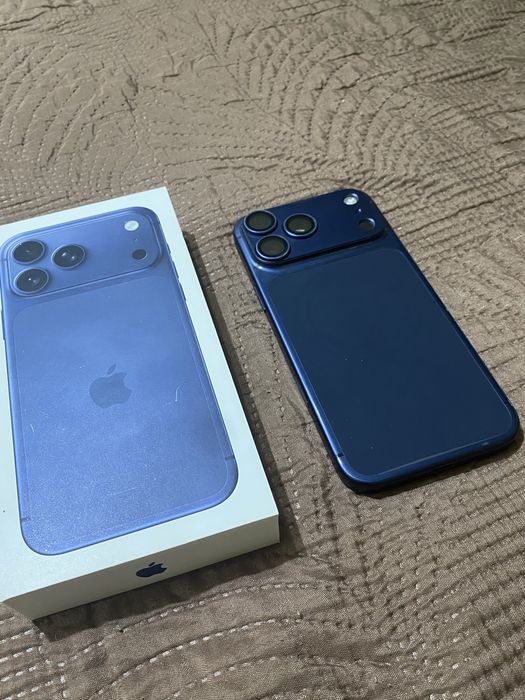 Iphone 17 pro max, 256 Gb, blue titanium.