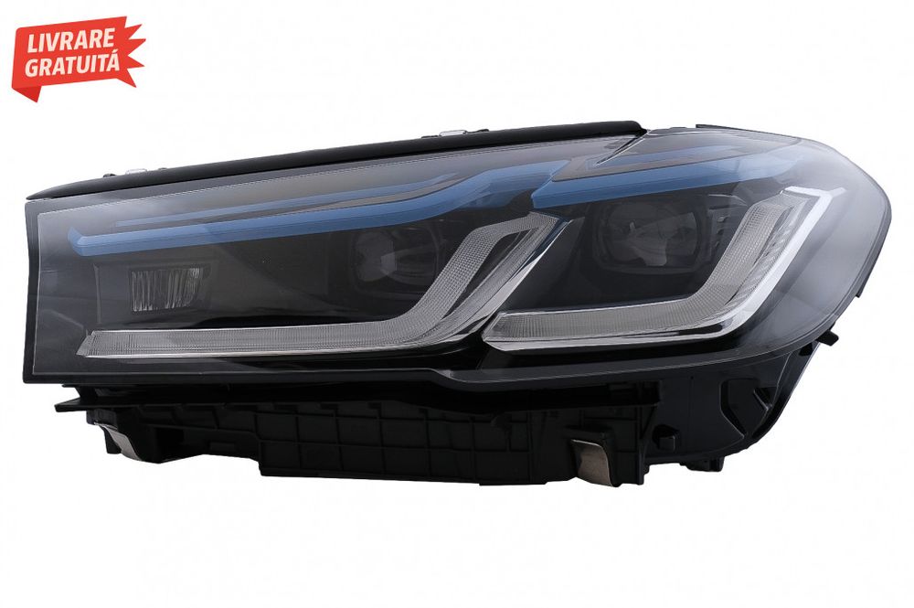 Faruri LED BMW Seria 5 G30 G31 Sedan Touring (2017-2019) LCI Design