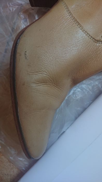 Дамски ботуши оригинални Bugatti чизми  естествена кожа 39 номер