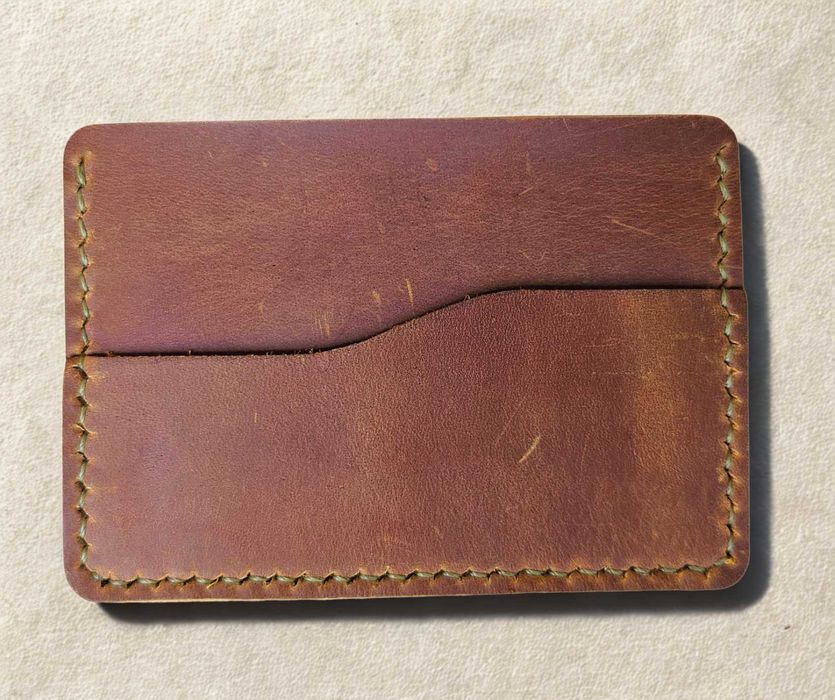 Мъжки кожен портфейл тип картхолдър