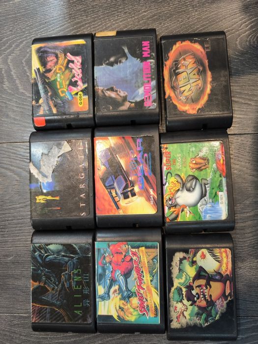 Sega mega drive 1 оригинална+33 игри