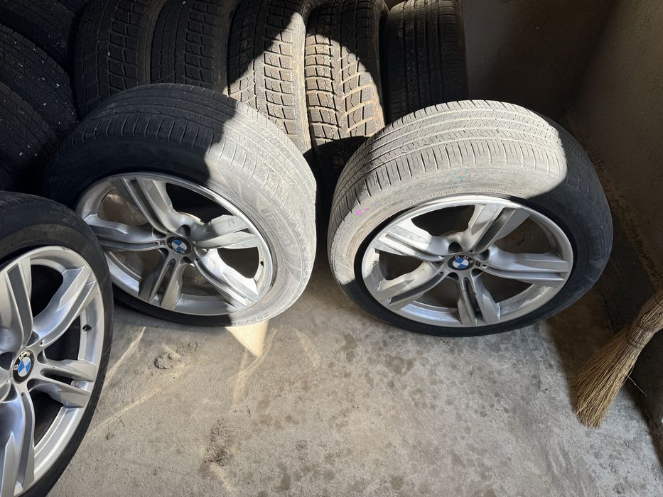 Диски с шинами летние пирели на BMW