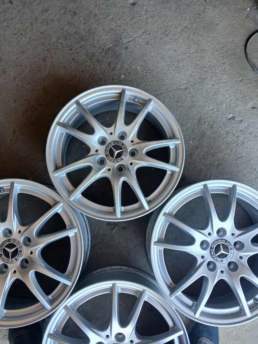 Set 4 jante aluminiu Mercedes Benz A B C class 16 zoll senzori presiune