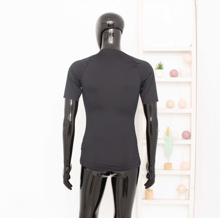 Nike Pro оригинална мъжка тениска черна Dri Fit къс ръкав М