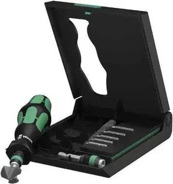 Set de biți pentru conic cu 3 caneluri Wera 846/8,sigilat