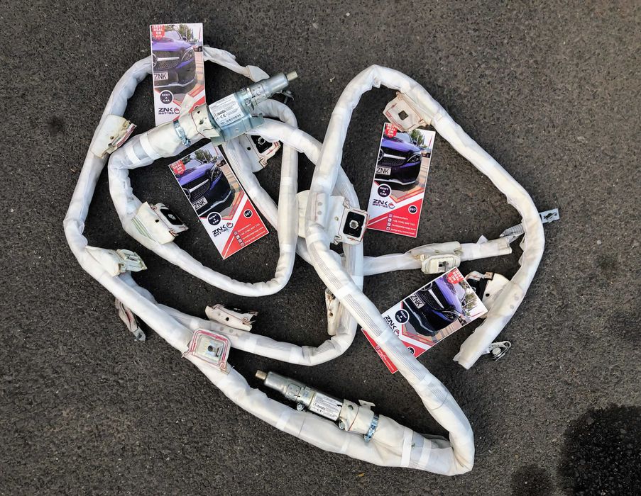 Mercedes Benz ML GLS GL set centuri airbag volan pasager genunchi