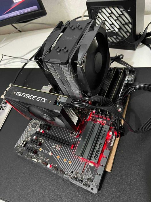 Комплект B450 Gaming K4 / 2х кулерная башня Deepcool / процессор